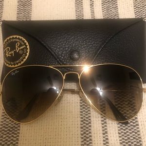 AUTHENTIC Ray-ban Aviator Sunglasses